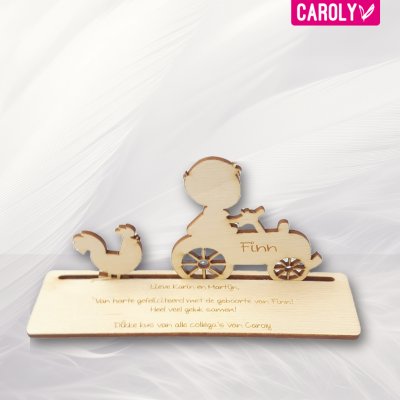 Felicitatie kaart Tractor jongen