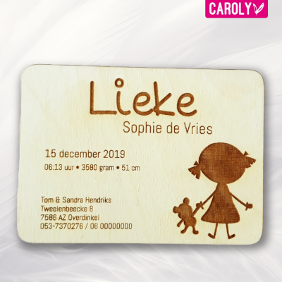 GKS Meisje met beertje