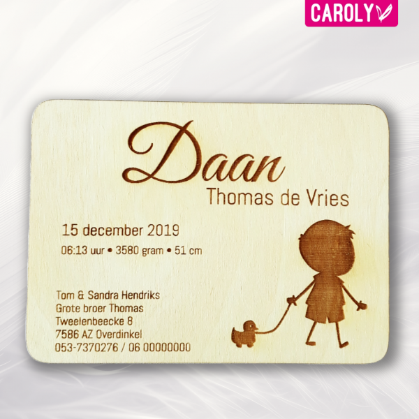 GKS Jongen met eendje