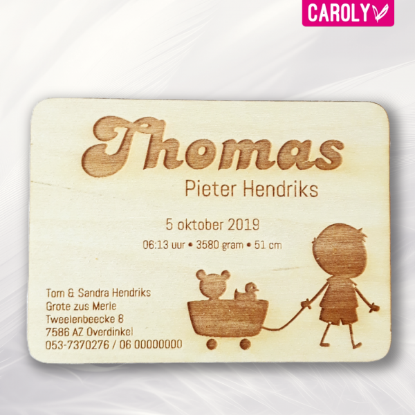 GKS Jongen met bolderkar