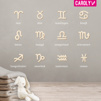 Houten sterrenbeelden