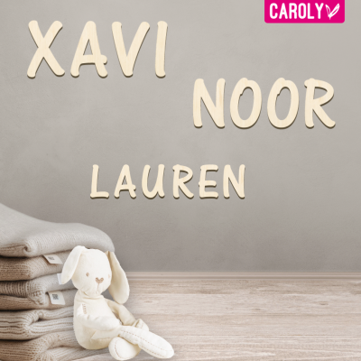 Houten letters 