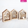Houten huisjes