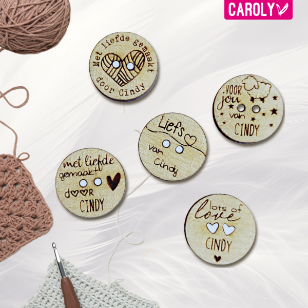 Houten knopen bestsellers aanbieding!